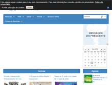 Tablet Screenshot of cm-entroncamento.pt